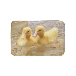Getty Images Fuzzy Yellow Ducklings Bath Mat