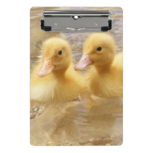 Getty Images Fuzzy Yellow Ducklings Mini Clipboard
