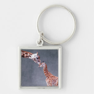 Getty Images   Mother & Baby Giraffe Key Ring