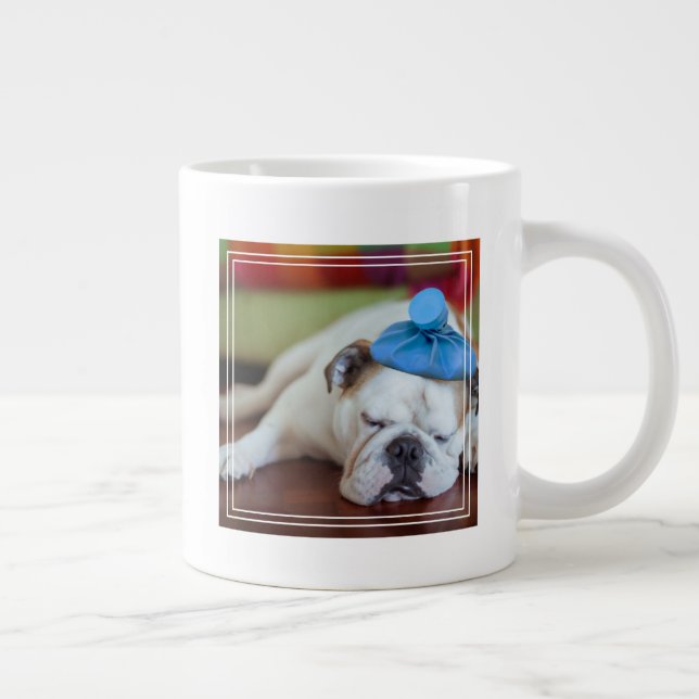 Getty Images | Sick Young Puppy Large Coffee Mug (Right)