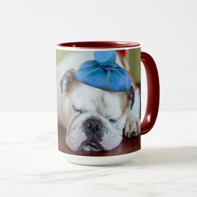 Getty Images | Sick Young Puppy Mug (Front Right)
