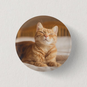 Getty Images Sleepy Cat 3 Cm Round Badge