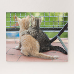 Getty Images Two Kittens on a Balcony Jigsaw Puzzle