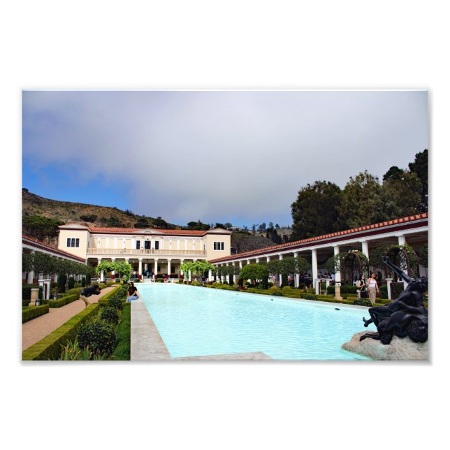 Getty Villa Photo Print (Front)