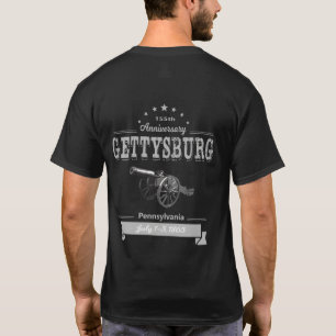 Gettysburg 155Th Anniversary Memorial T-Shirt