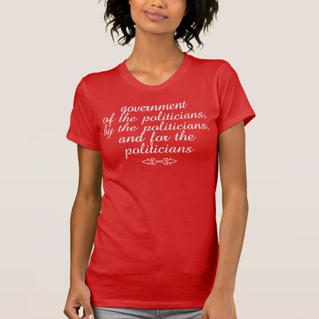 Gettysburg Address ~ Revised T-Shirt (Front)