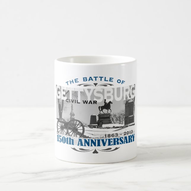 Gettysburg Battle 150 Anniversary Coffee Mug (Center)
