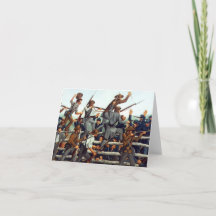 Gettysburg, Battle at the Brickyard Note Card 1