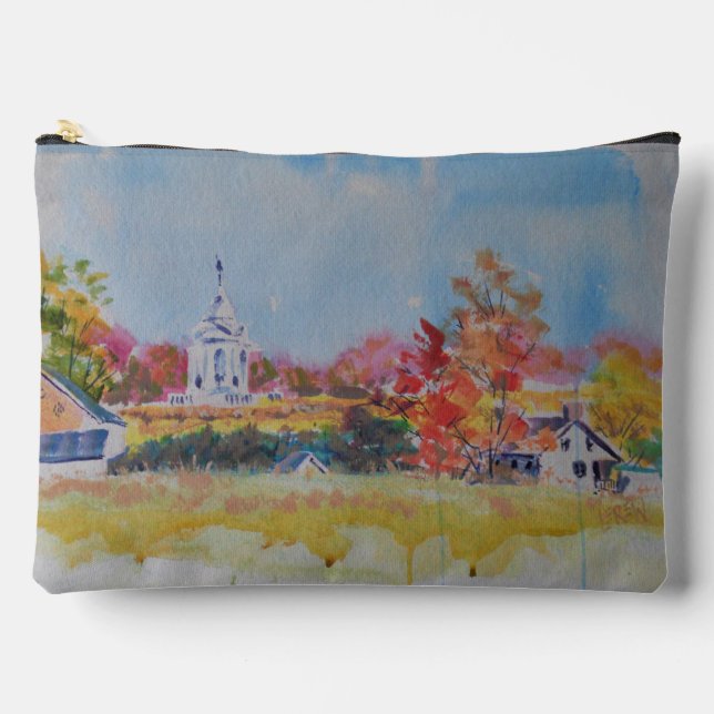 Gettysburg Battlefield Landscape / Larry Lerew Accessory Pouch (Front)