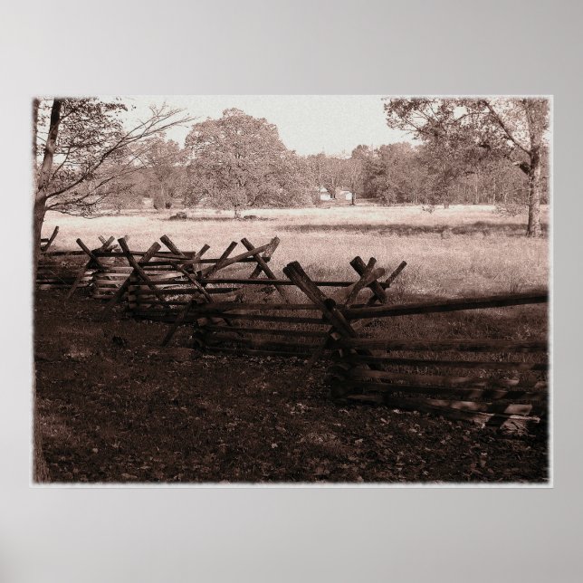 Gettysburg - Battlefield Poster #1 (Front)