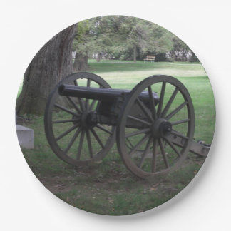 Gettysburg Civil War Cannon Paper Plate