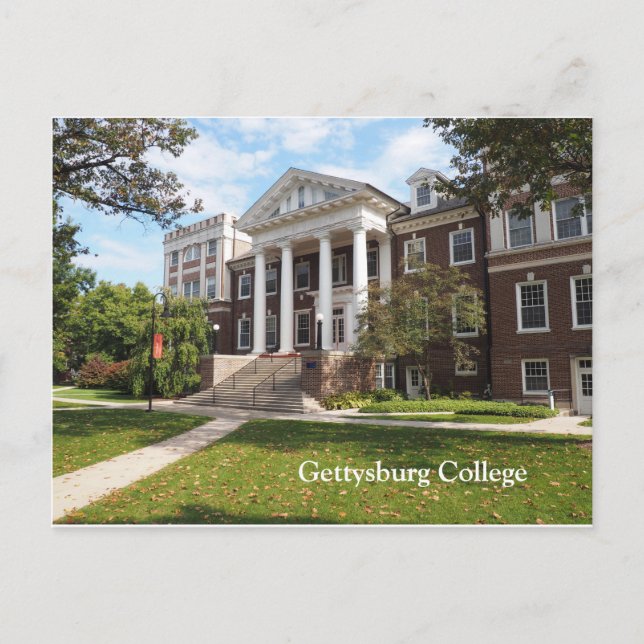 Gettysburg College Postcard (Front)