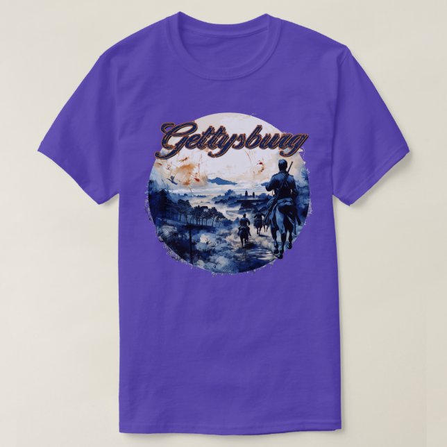 Gettysburg Horizon T-Shirt (Design Front)