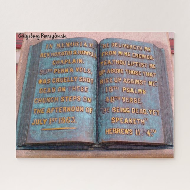 Gettysburg Pennsylvania Jigsaw Puzzle (Horizontal)