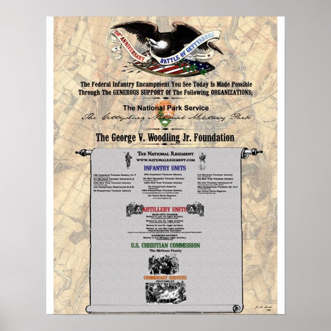Gettysburg Sesquicentennial Poster (Front)
