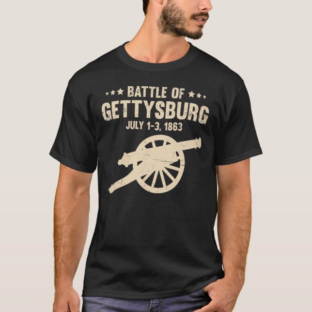Gettysburg Shirt Civil War Battle (Front)