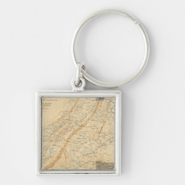 Gettysburg, Virginia Key Ring (Front)