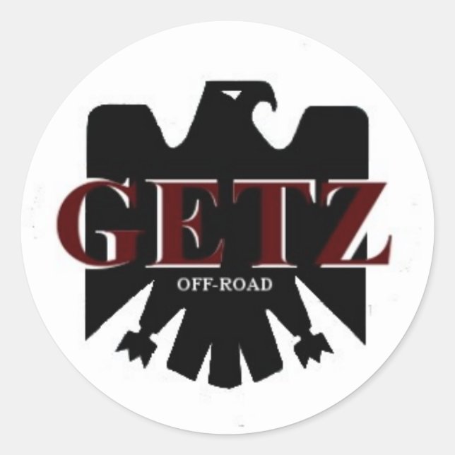 Getz Off-Road Logo Classic Round Sticker (Front)