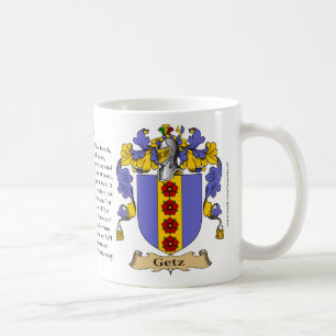 Getz, the Origin, the Meaning and the Crest Coffee Mug