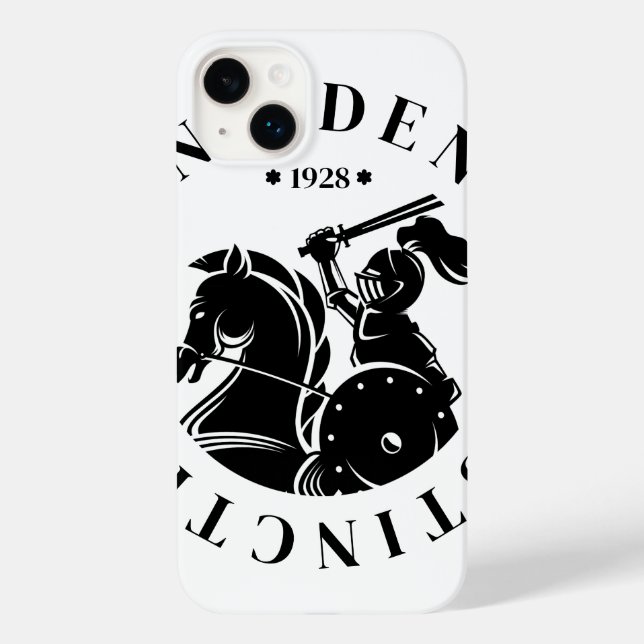 GEUEE Vintage Knight Series Case-Mate iPhone Case (Back)