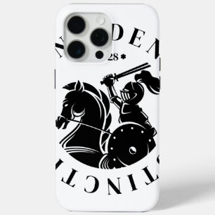 GEUEE Vintage Knight Series iPhone 15 Pro Max Case