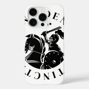 GEUEE Vintage Knight Series iPhone 16 Pro Case