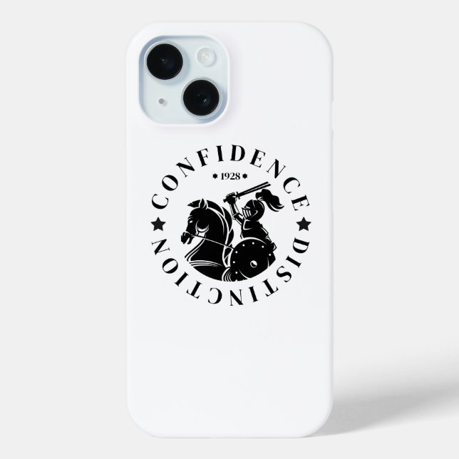 GEUEE Vintage Knight Series Case-Mate iPhone Case (Back)