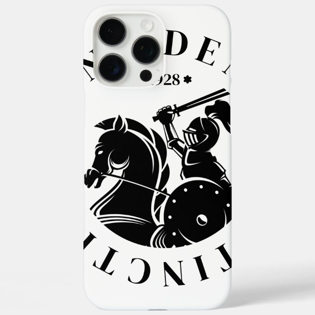 GEUEE Vintage Knight Series Case-Mate iPhone Case (Back)
