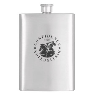 GEUEE Vintage Knight Series Hip Flask