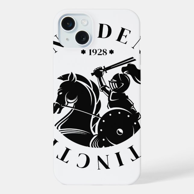GEUEE Vintage Knight Series iPhone Case (Back)