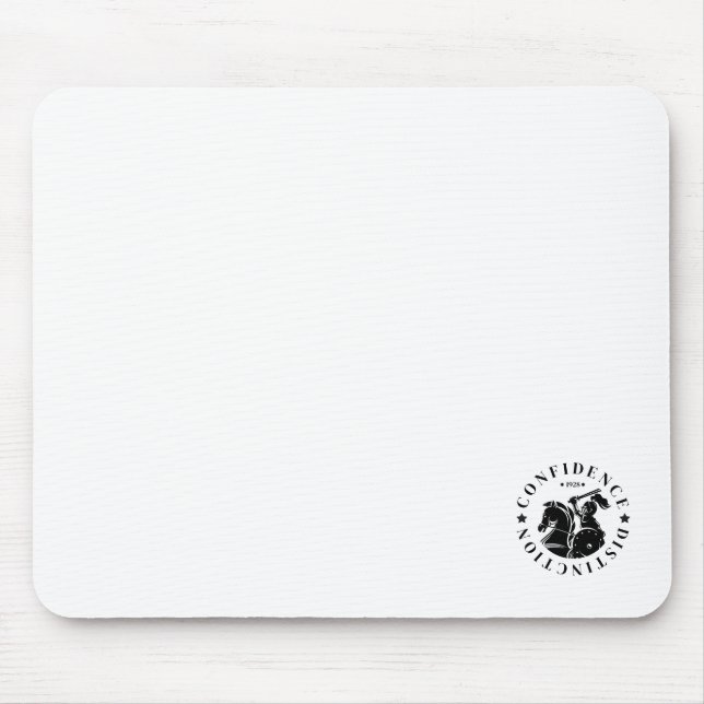 GEUEE Vintage Knight Series Mouse Mat (Front)