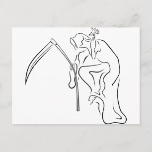 Gevatter / Godfather / Grim HIP HOP Postcard