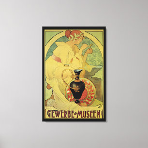 Gewerbe Museen Canvas Print