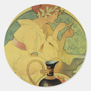 Gewerbe Museen Classic Round Sticker