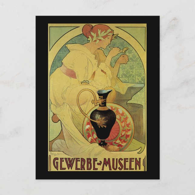 Gewerbe Museen Postcard (Front)