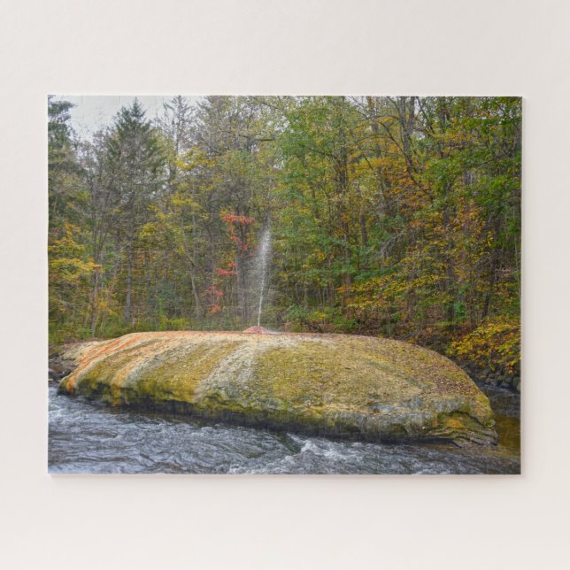 Geyser Island Spouter, Saratoga Springs, New York  Jigsaw Puzzle (Horizontal)