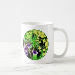 Geyser Jamie and Golden Fantasy Orchids Coffee Mug