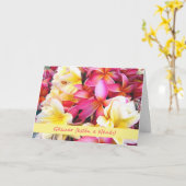 Gezuar festen e Nenes! Mother's Day in Albanian Card (Yellow Flower)