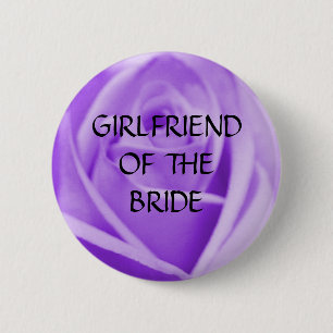 GF of the BRIDE - lavender rose button