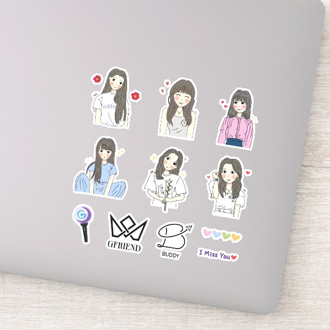 Gfriend Sticker (Kpop) (Detail)