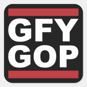 GFY GOP Sticker