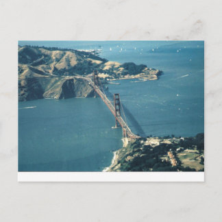 GG Bridge Marin Headlands Postcard