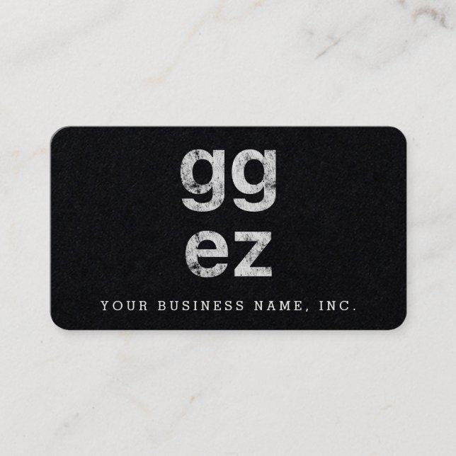 gg ez business card (Front)