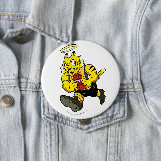 GGFL EY Tigers Mascot 10 Cm Round Badge