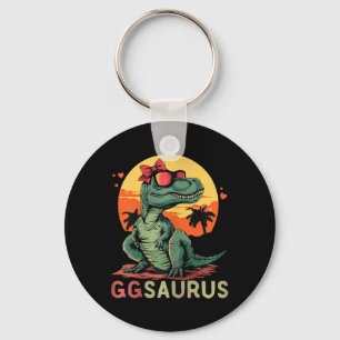 Ggsaurus Dino Dinosaur Gg-saurus T-rex Funny Trex Key Ring