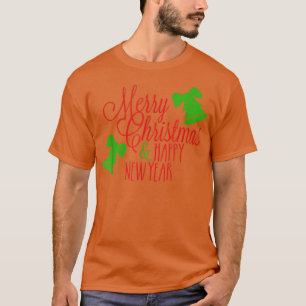 GGT Merry Christmas and Happy New Year Holiday Fam T-Shirt