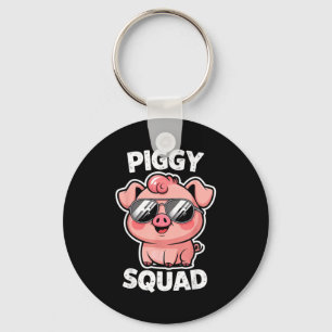 Ggy Squad G Wearing Sungles As Animal Funny Farmer Key Ring