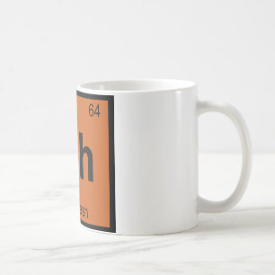 Gh - Goulash Chemistry Periodic Table Symbol Coffee Mug