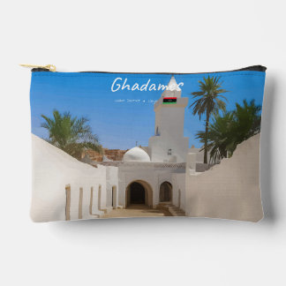 Ghadames, Libya - White Mosque Accessory Pouch