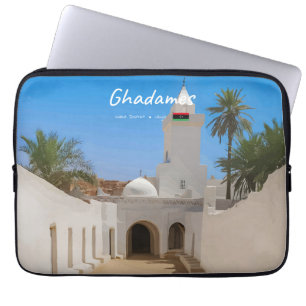 Ghadames, Libya - White Mosque Laptop Sleeve